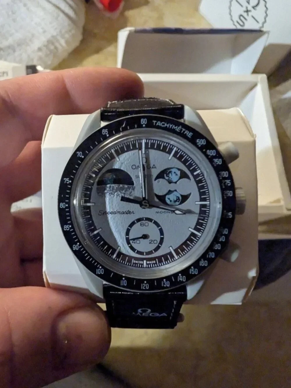 Swatch Omega MoonSwatch Mission to Earthphase New